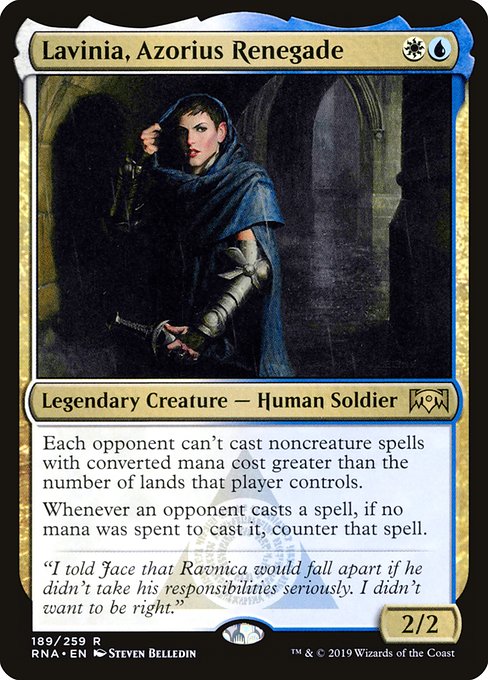 Lavinia, Azorius Renegade (rna) 189