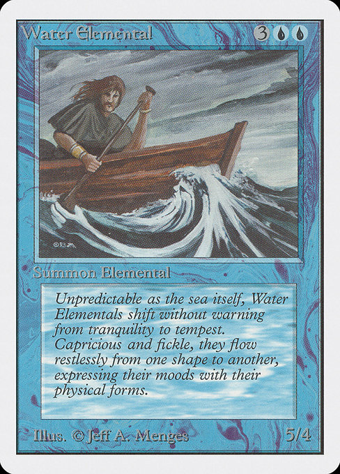 Water Elemental (Unlimited Edition #92)
