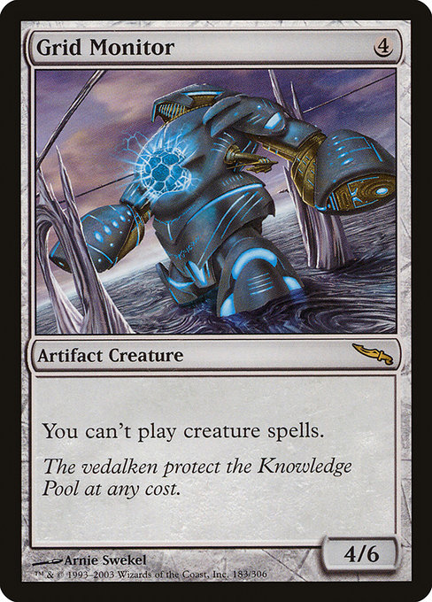 Grid Monitor (Mirrodin #183)