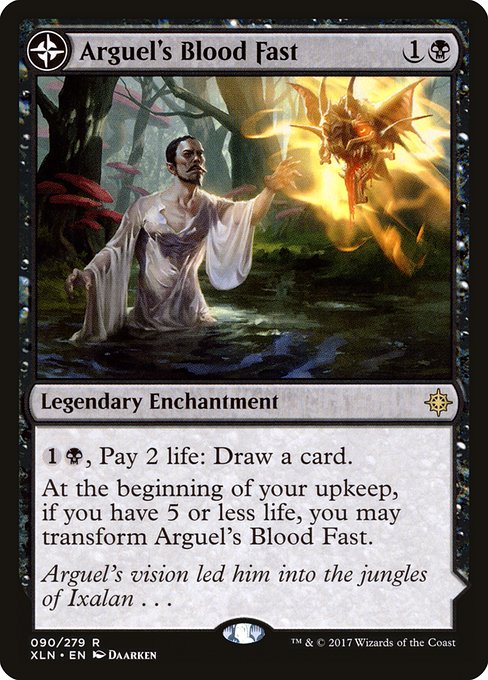 Arguel's Blood Fast // Temple of Aclazotz (Ixalan #90)