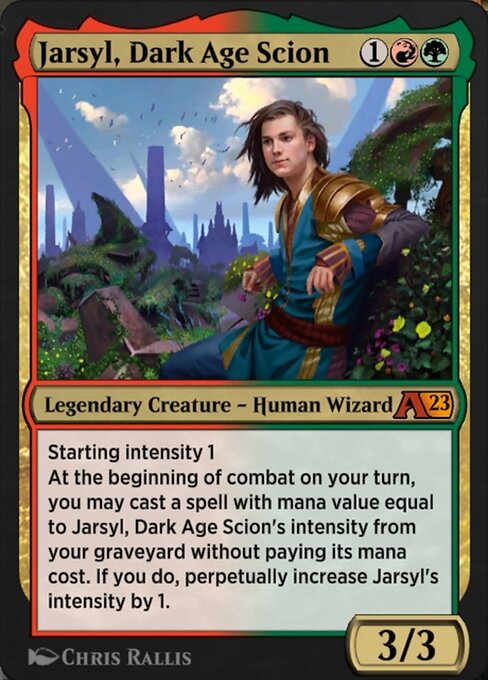 Jarsyl, Dark Age Scion (YBRO)