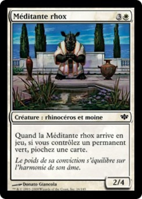 Rhox Meditant (Conflux #16)
