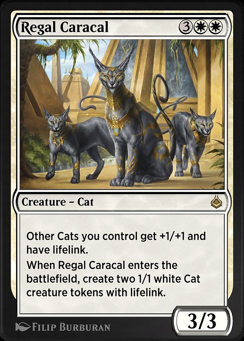Regal Caracal (Amonkhet Remastered #339)