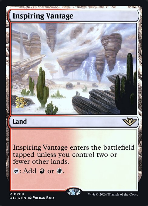 Inspiring Vantage (Outlaws of Thunder Junction Promos #269s)