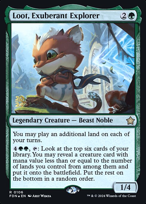 Loot, Exuberant Explorer (Foundations Promos #106s)