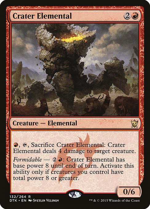 Crater Elemental card image