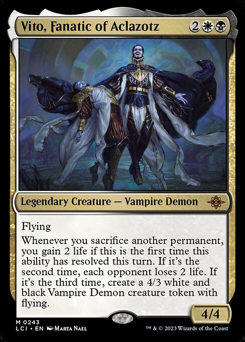 Vito, Fanatic of Aclazotz (lci) 243 Vito, Fanatic of Aclazotz (lci) 243