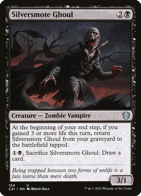 Silversmote Ghoul (Commander 2021 #154)