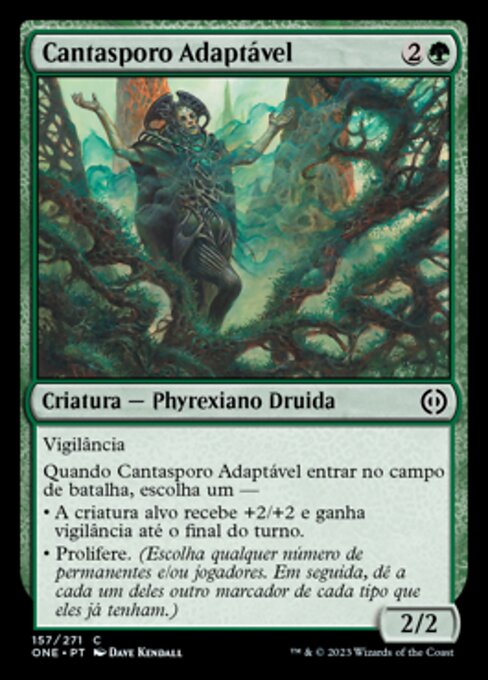 Adaptive Sporesinger (Phyrexia: All Will Be One #157)