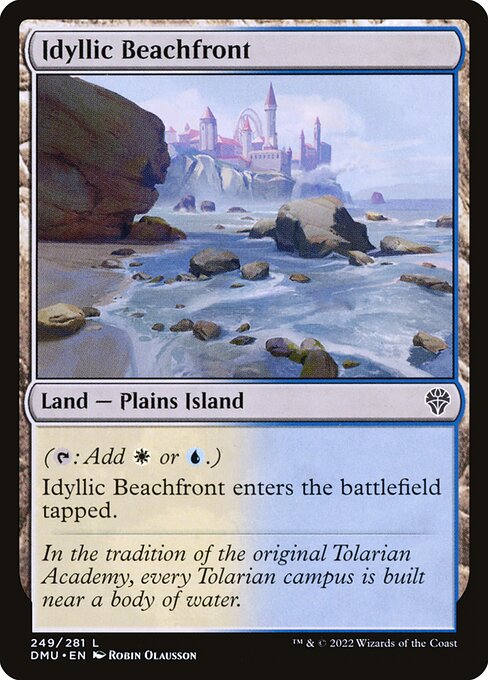 Idyllic Beachfront (Dominaria United #249)