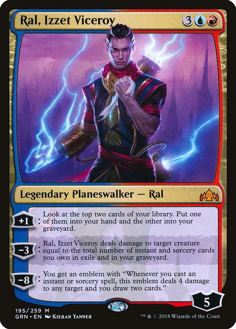 Ral, Izzet Viceroy (Guilds of Ravnica #195)