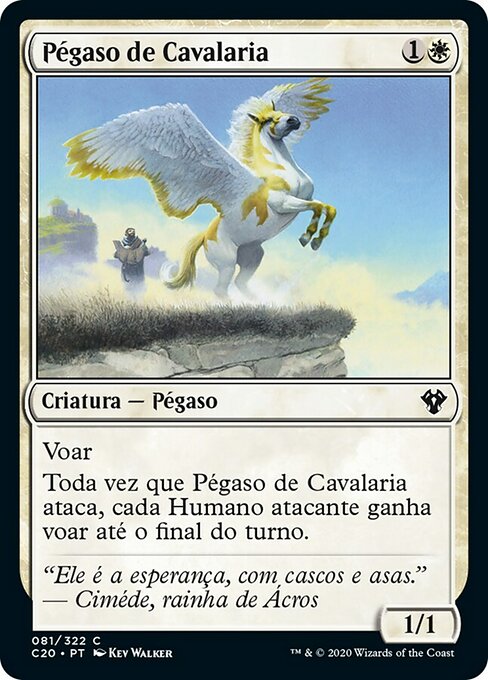 Cavalry Pegasus (Commander 2020 #81)
