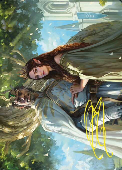 Aragorn and Arwen, Wed // Aragorn and Arwen, Wed (Tales of Middle-earth Art Series #33)