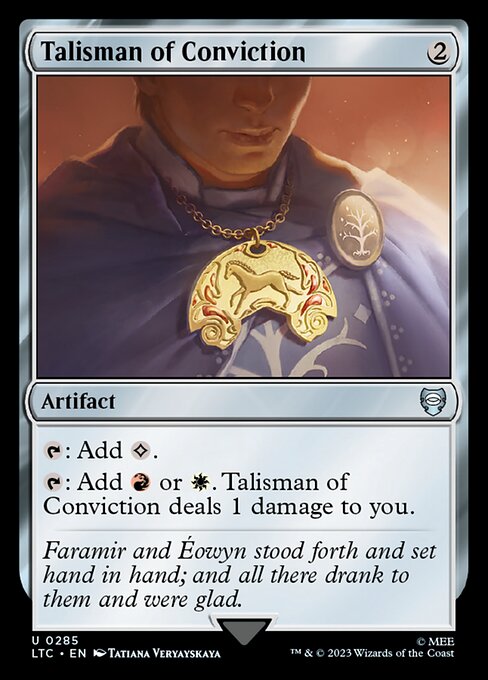Talisman of Conviction card image