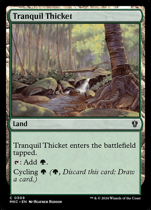 Tranquil Thicket (Murders at Karlov Manor Commander #309)