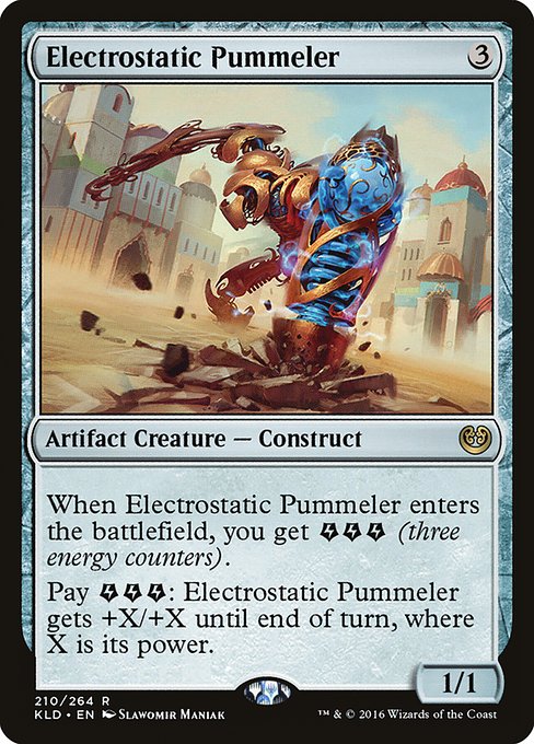 Electrostatic Pummeler (Kaladesh #210)