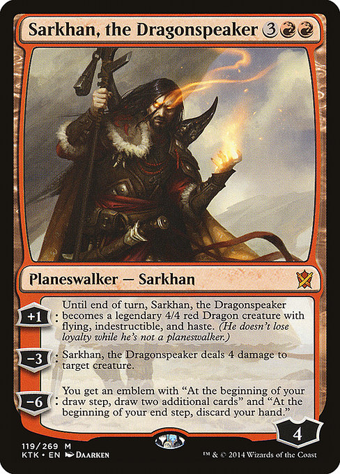 Sarkhan, the Dragonspeaker (ktk) 119