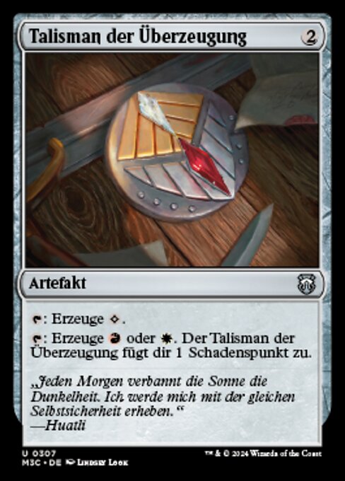 Talisman of Conviction (Modern Horizons 3 Commander #307)