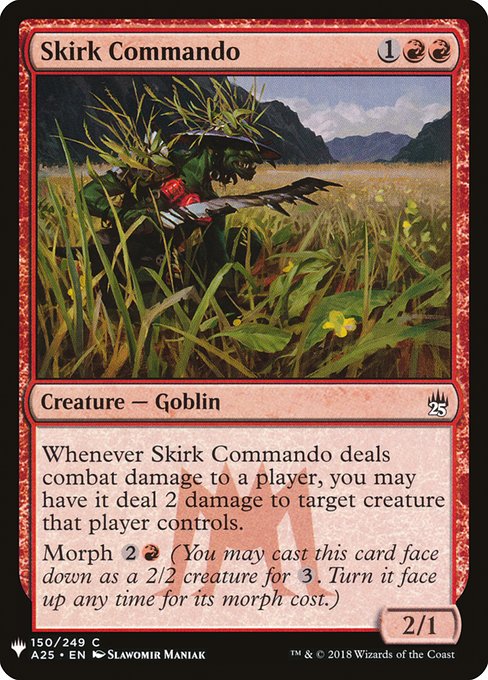 Skirk Commando (Mystery Booster #1059)