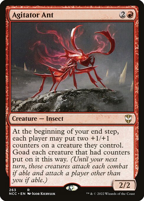 Agitator Ant (New Capenna Commander #263)