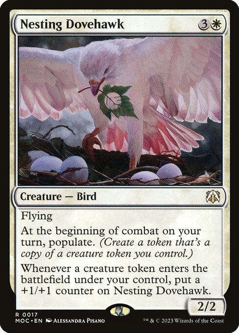 Nesting Dovehawk card image