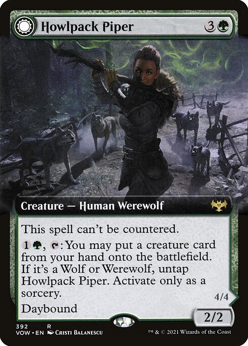 Howlpack Piper // Wildsong Howler (vow) 392