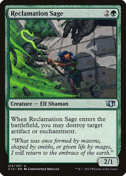 Reclamation Sage (Commander 2014 #213)