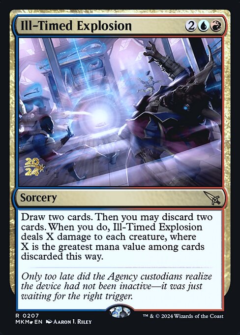 Ill-Timed Explosion (Murders at Karlov Manor Promos #207s)