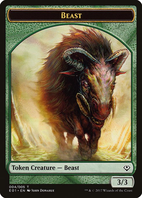 Beast (Archenemy: Nicol Bolas Tokens #4)