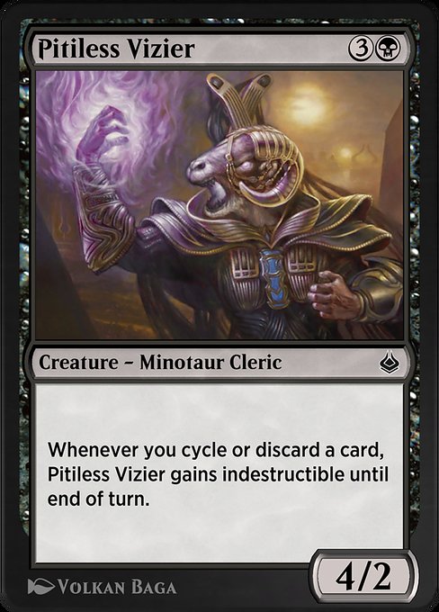 Pitiless Vizier (Amonkhet Remastered #119)