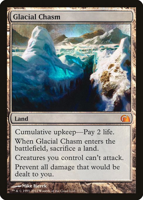 Précipice glaciaire|Glacial Chasm