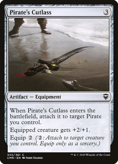 Pirate's Cutlass (Commander Legends #333)