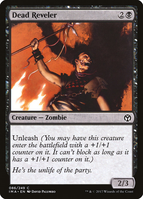 Dead Reveler (Iconic Masters #86)