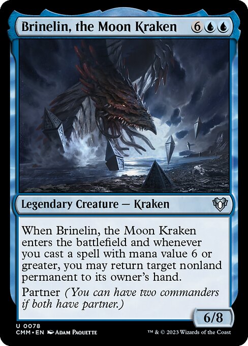 Brinelin, the Moon Kraken (Commander Masters #78)