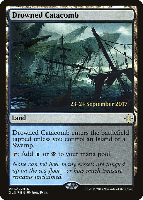 Drowned Catacomb (Ixalan Promos #253s)