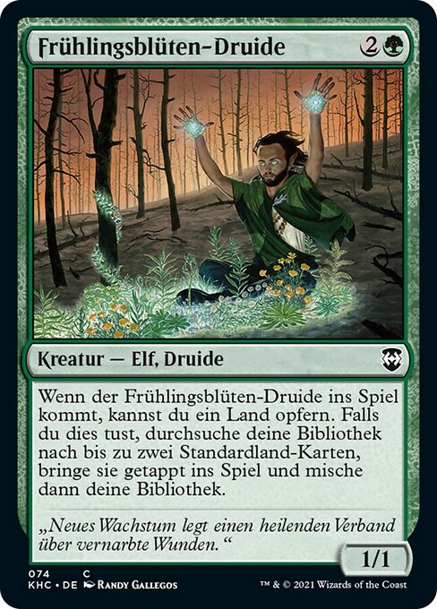 Springbloom Druid (Kaldheim Commander #74)