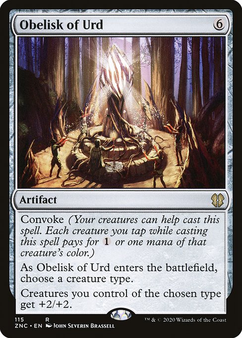 Obelisk of Urd (Zendikar Rising Commander #115)