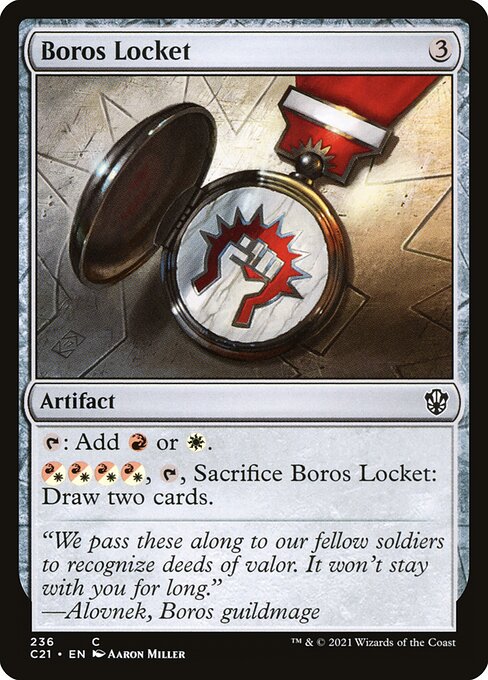 Boros Locket (Commander 2021 #236)