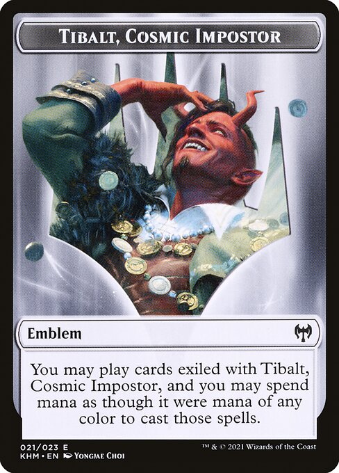 Tibalt, Cosmic Impostor Emblem (TKHM)