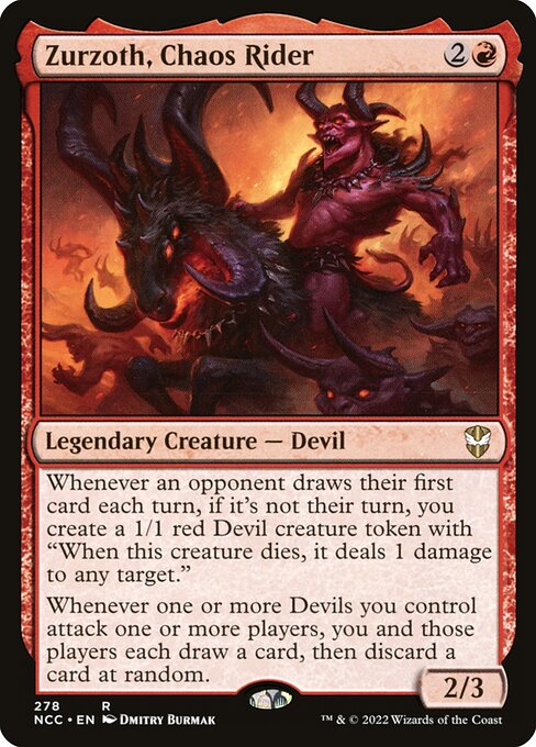 Zurzoth, Chaos Rider (ncc) 278 Zurzoth, Chaos Rider (ncc) 278