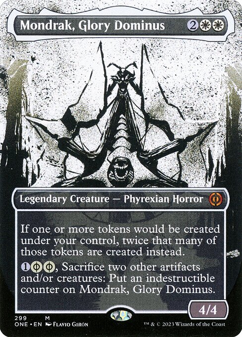 Mondrak, Glory Dominus (Phyrexia: All Will Be One #299)