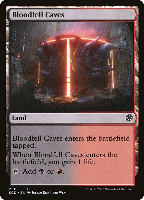 Bloodfell Caves (Starter Commander Decks #290)