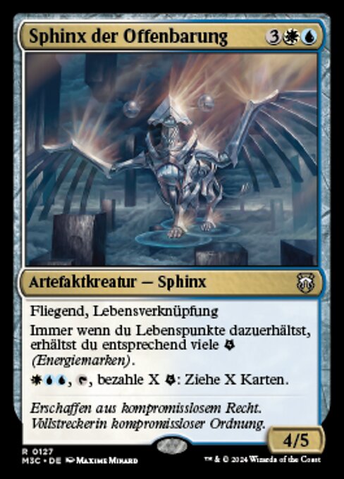 Sphinx of the Revelation (Modern Horizons 3 Commander #127)