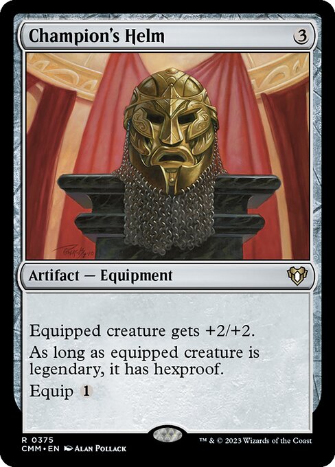 Champion's Helm (Commander Masters #375)