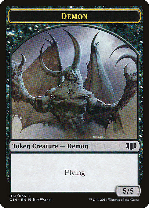 Demon (Commander 2014 Tokens #13)