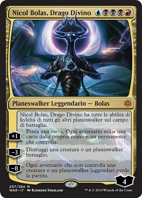 Nicol Bolas, Dragon-God (War of the Spark #207)