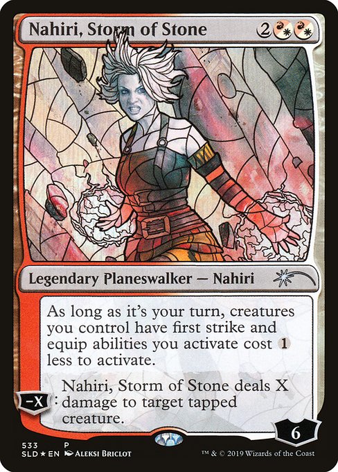 Nahiri, Storm of Stone (Secret Lair Drop #533)