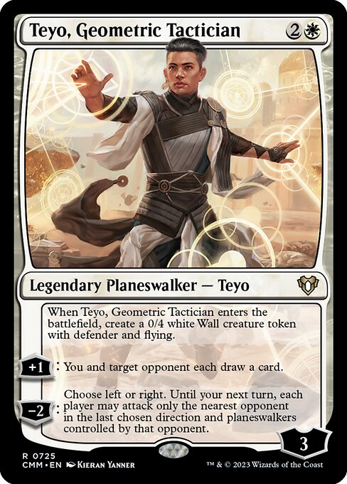 Teyo, Geometric Tactician (Commander Masters #725)