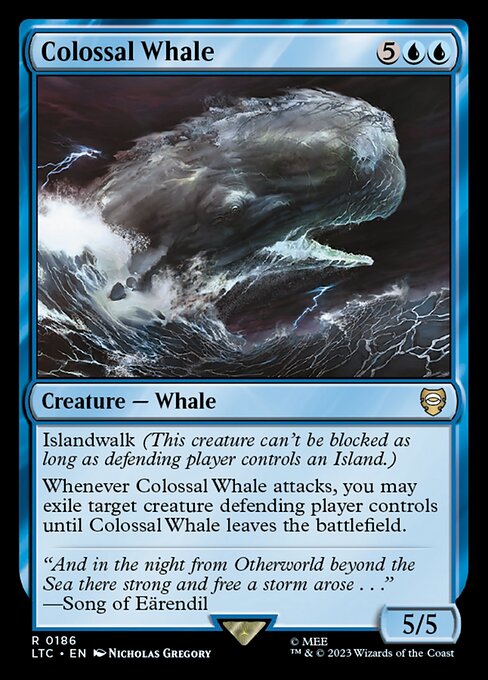 Colossal Whale (Tales of Middle-earth Commander #186)