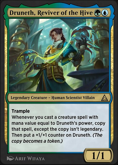 Jackal, Genius Geneticist magic the gathering card art